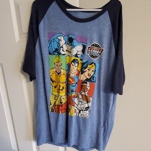 Old school justice league shirt